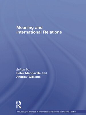 cover image of Meaning and International Relations